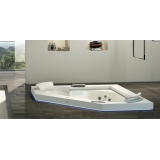 Jacuzzi Aura corner 160 corian 164 x 164