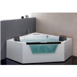 Eago WHIRLPOOL BATHTUB FOR TWO PERSONS 1500x1500x610mm