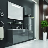 DE AQUA ТУМБА КУБИКА 90 ПОДВЕСНАЯ 900х450х480