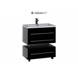 Aquanet Верона 75  (подвесная 2 ящика)750x445x480
