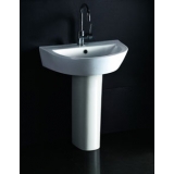 Eago WASHBASIN WITH PEDESTAL 700x495x820mm