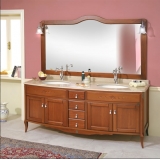 Epoque collection Giove Doppio Lavabo Ciliegio 190X65