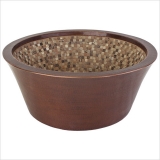 Linkasink Small Double Walled Mosaic Vessel V006A 35,6х35,6 см