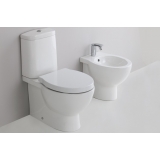 NERO CERAMICA - Soft VSMSP  Vaso monoblocco 65x37,5xh79