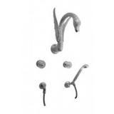 Cristal-et-bronze CYGNE AIL& Flamingo 25008