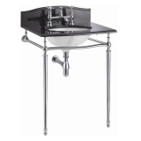 Burlington Гранитная столешница с хромированным подстольем 2G7 T49 w 65cm x d 57.5cm 