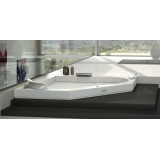 Jacuzzi Aura corner 140 corian 144 x 144