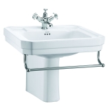 Burlington Большая раковина Victorian и полотенцедержатель B3 T3 P8 ш 61см х г 51 см