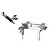 Сisal Cherie Monocomando vasca  supporto duplex e doccia Chérie  flex cm.150 1/2