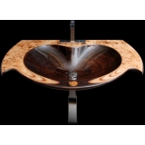 Ammonitum Aquila Washbasin 90x55 раковины из дерева