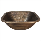 Linkasink Square Botanical B019  40,6х40,6 см