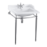 Burlington Раковина Classic с хромированным подстольем B15 T49A ш 65см х г 57.5 см