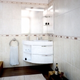 DE AQUA ТУМБА ТРИО LUX R,L 885х550х650