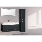 Goccia  Spike Nero 100x52 cm