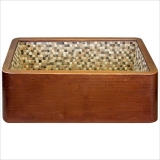 Linkasink Copper Farmhouse Kitchen Mosaic V020  76,2х51 см