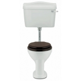 Gentry Home Nouveau унитаз с бачком на трубе 53 х 75 см