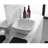 Hidra LAVABO APPOGGIO SQUARE 43X16