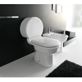 Hidra SANITARI MONOBLOCCO CON CASSETTA CERAMICA PLUVIA 81х37
