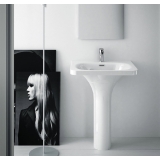 Hidra LAVABO 65 SU COLONNA - SEMICOLONNA FLAT 65х51