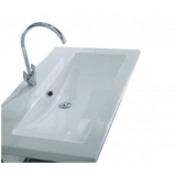 Disegno-Сeramica LAVABO DOPPIA VASCA CON TROPPOPIENO LIGHT  829   90x48,5