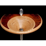 Ammonitum Gemini Washbasin 55x40 раковины из дерева