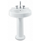 Gentry Home Highgrove раковина подвесная и на пьедестале 62 х 52,5 см