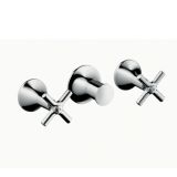 Hansgrohe Axor Terrano  Смеситель для ванны, с двумя рукоятками, настенный, СМ