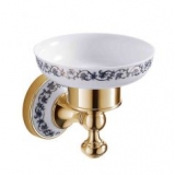 Schein  GOLD Мыльница керамика к стене (7053004VF)