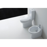 NERO CERAMICA - Iceberg BI-VIMSP  Vasp monoblocco 65x36xh42  Bidet 51X36xh42