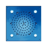 Bossini Cube Flat Light RGB Cromotherapy I01723 260 x 260 mm