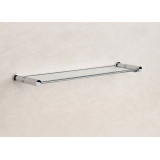 WINDISCH Полочка стеклянная CYLINDER RIBBED Код 85346 Размер: L.625
